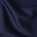 Ink Navy Blue Loro Piana Wool Suiting 3.75m