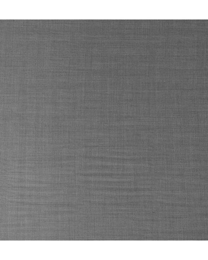 Steel Grey Loro Piana Wool Suiting 3.75m