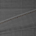Classic Steel Grey Self Loro Piana Super 150's Merino Wool Suiting Tailoring Fabric Fine 3.75m x 150cm Piece Premium Quality Italian Origin - D32045 Regal Fabrics