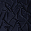 Deep Navy Blue Loro Piana Wool Suiting 3.75m