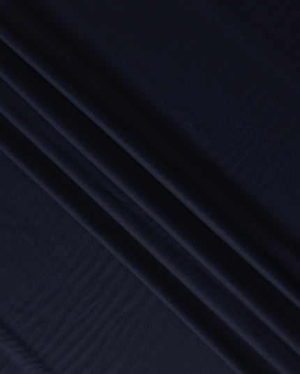 Deep Navy Blue Loro Piana Wool Suiting 3.75m