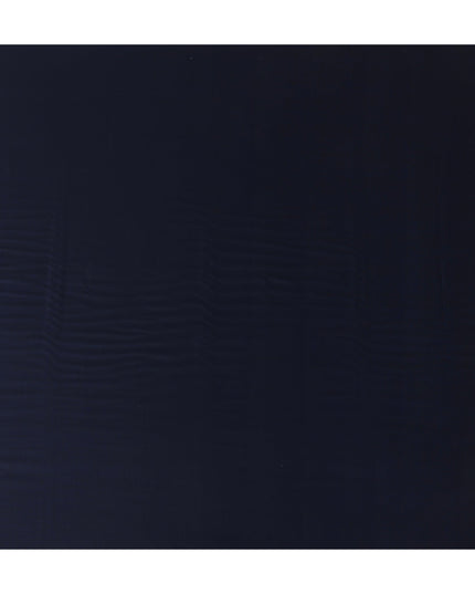 Deep Navy Blue Loro Piana Wool Suiting 3.75m