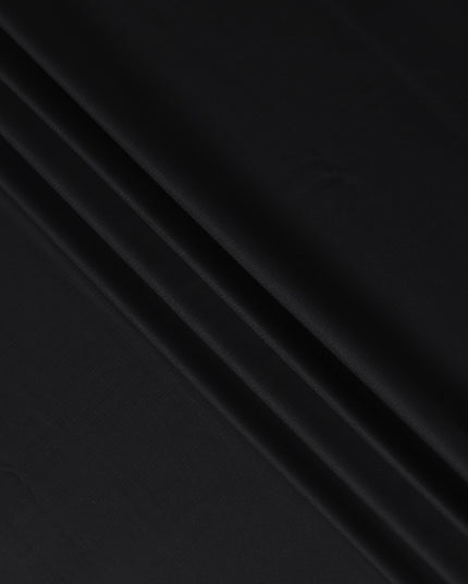 Jet Black Loro Piana Wool Suiting 3.75m