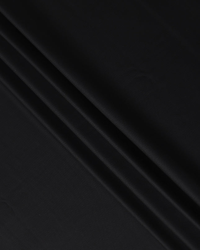 Jet Black Loro Piana Wool Suiting 3.75m
