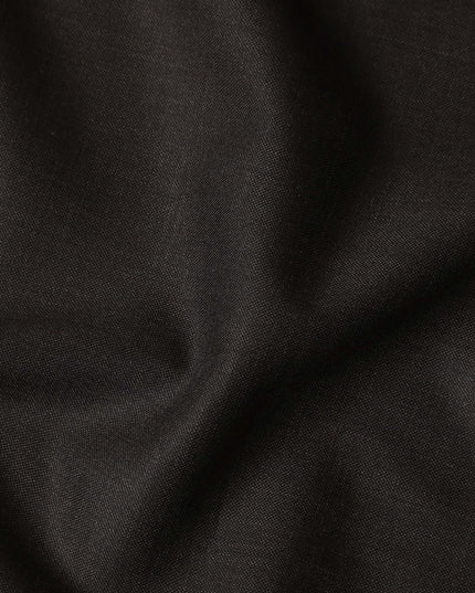 Dark Espresso Brown Loro Piana Wool Suiting 3.75m