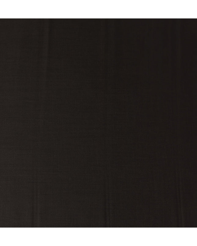 Dark Espresso Brown Loro Piana Wool Suiting 3.75m