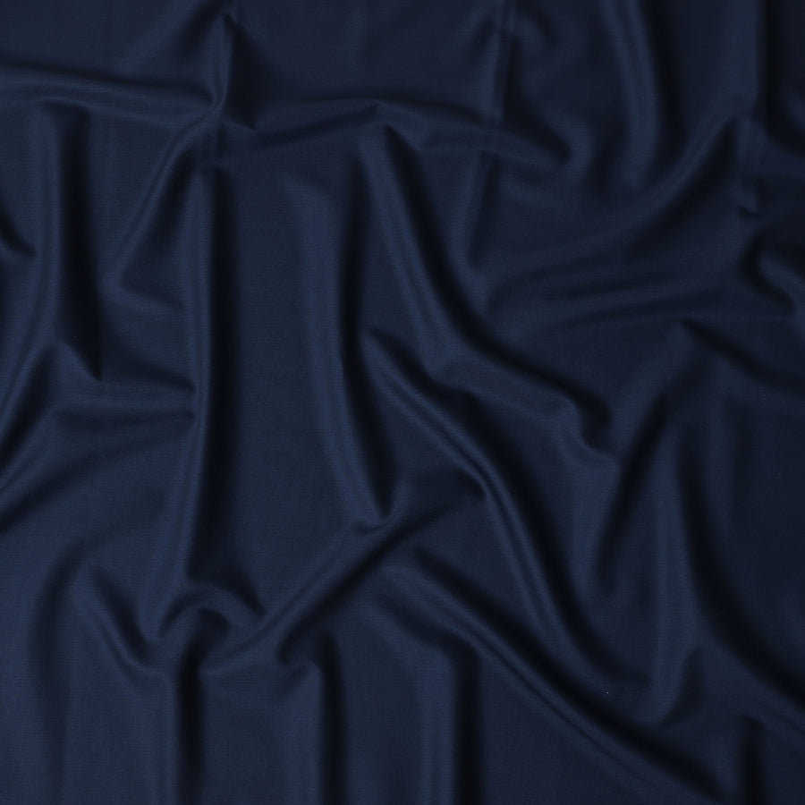 Royal Navy Blue Loro Piana Wool Suiting 3.75m