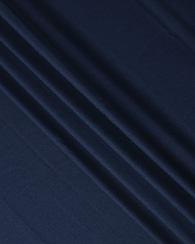Royal Navy Blue Loro Piana Wool Suiting 3.75m