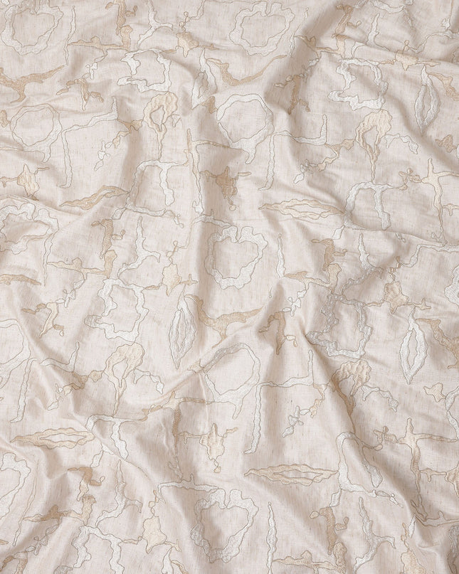 Beige abstract Fabric 150cm | Regal Fabrics
