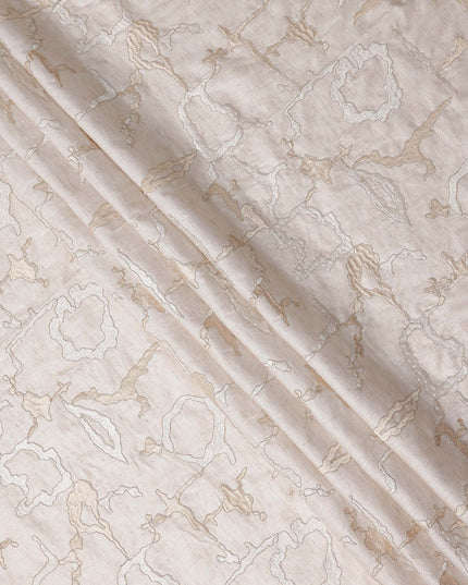 Beige abstract Fabric 150cm | Regal Fabrics
