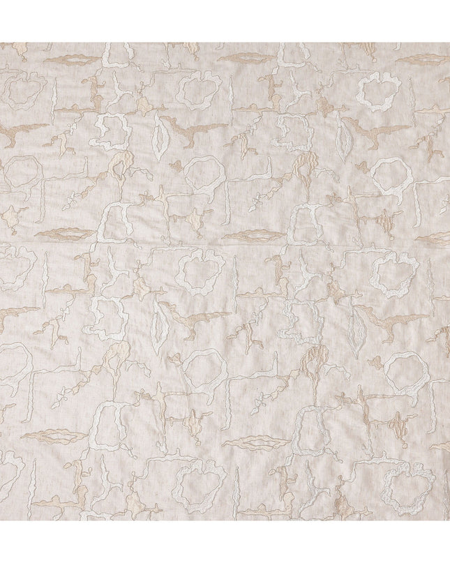 Beige abstract Fabric 150cm | Regal Fabrics