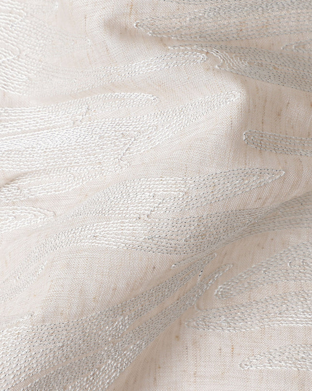 White self Fabric 150cm | Regal Fabrics