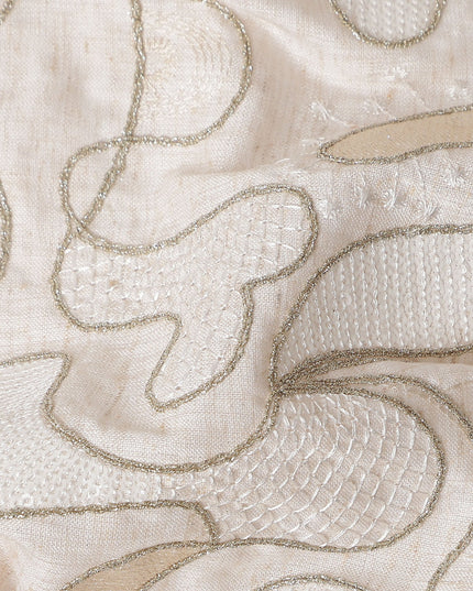 White abstract Fabric 150cm | Regal Fabrics