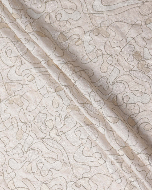White abstract Fabric 150cm | Regal Fabrics