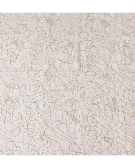White abstract Fabric 150cm | Regal Fabrics