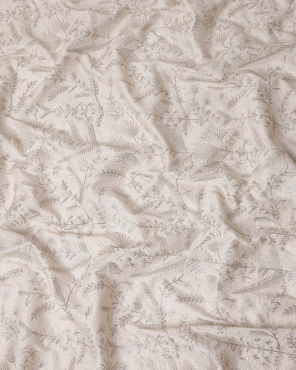 Beige leaf Fabric 150cm | Regal Fabrics