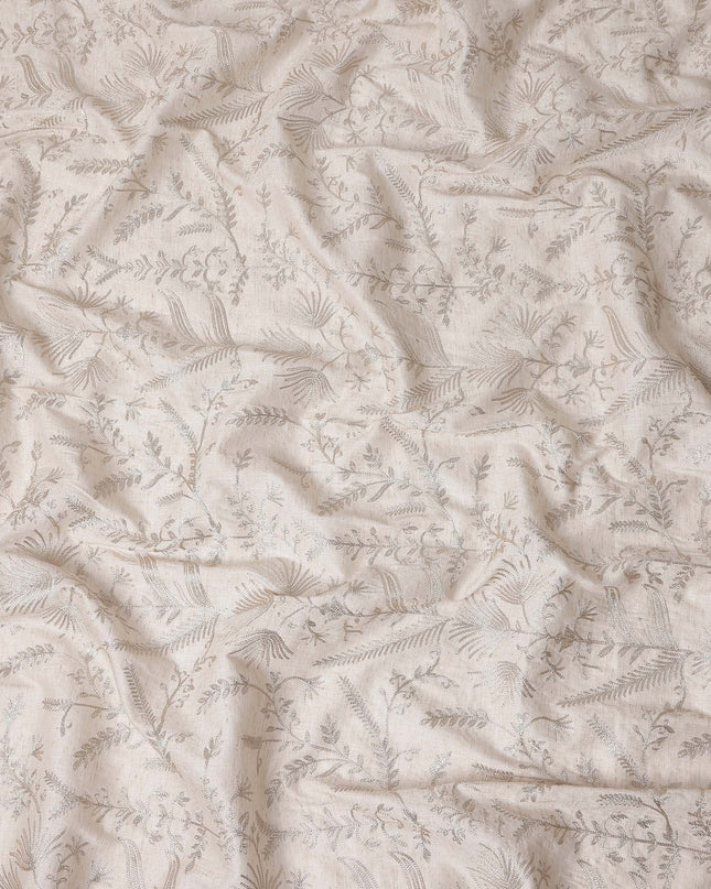 Beige leaf Fabric 150cm | Regal Fabrics