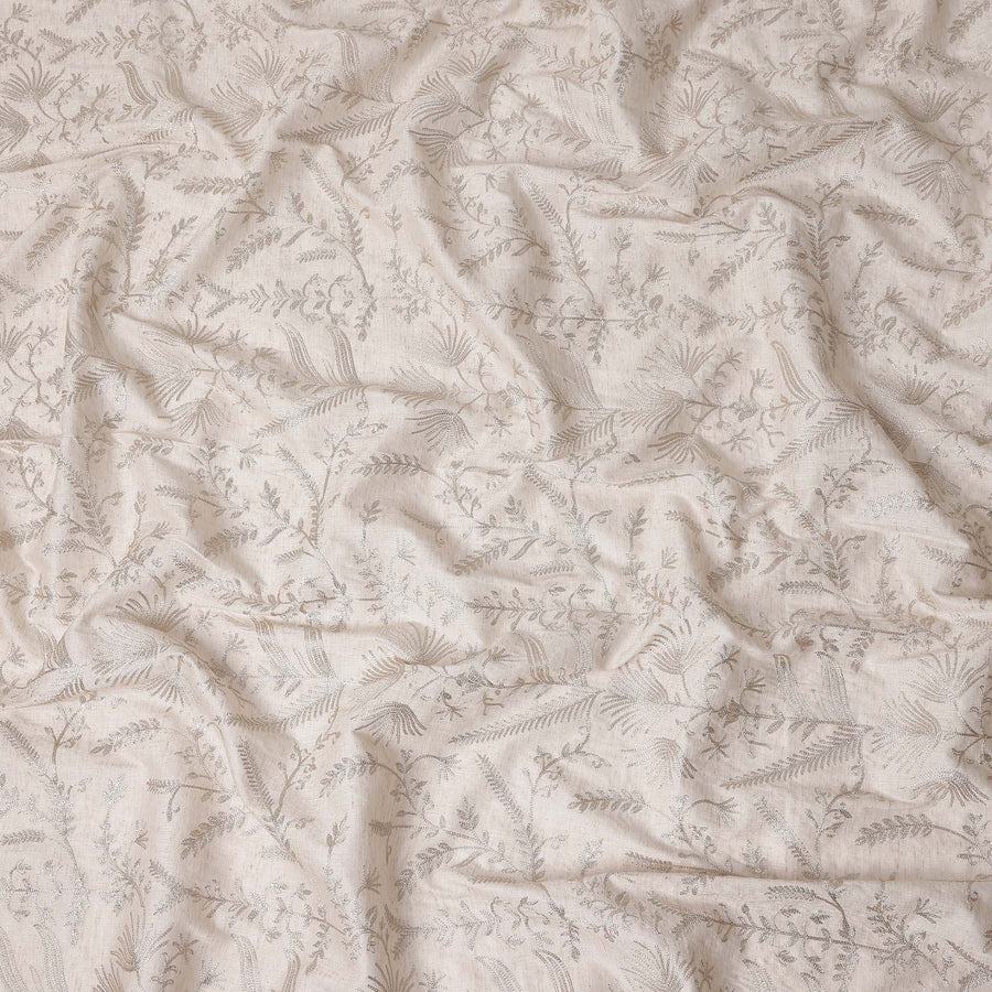 Beige leaf Fabric 150cm | Regal Fabrics