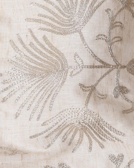 Beige leaf Fabric 150cm | Regal Fabrics