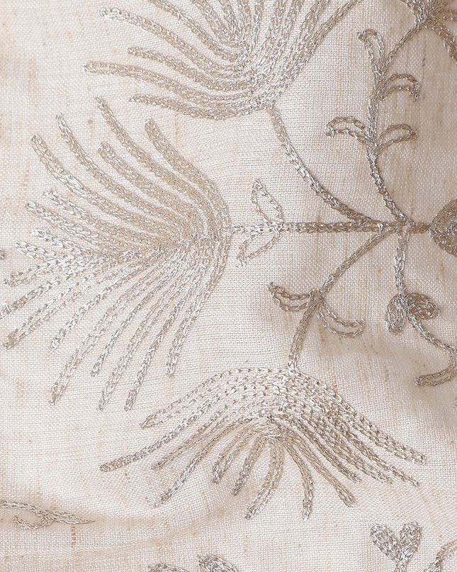 Beige leaf Fabric 150cm | Regal Fabrics