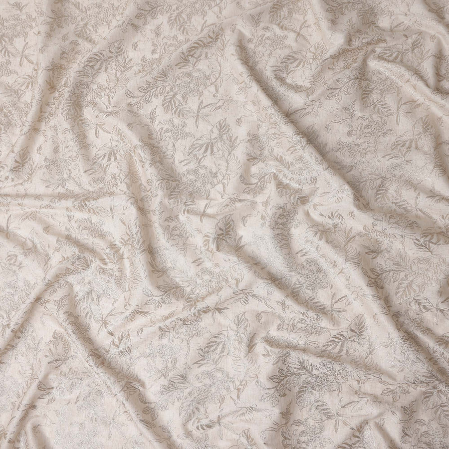 Beige floral Fabric 150cm | Regal Fabrics