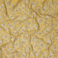 golden mustard yellow floral Fabric 110cm | Regal Fabrics