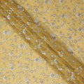 golden mustard yellow floral Fabric 110cm | Regal Fabrics