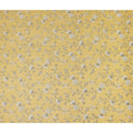 golden mustard yellow floral Fabric 110cm | Regal Fabrics