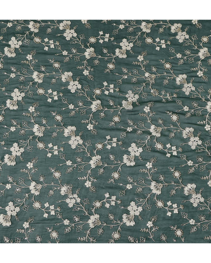 forest green floral Fabric 110cm | Regal Fabrics
