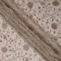 warm taupe beige floral Fabric 110cm | Regal Fabrics