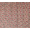 Warm Peach Synthetic Tussar Embroidery Fabric 110cm