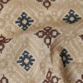 Warm Beige Pure Tussar Silk Fabric 110cm