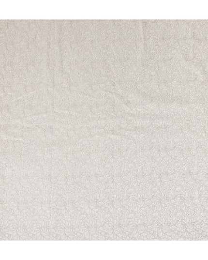 Cream Beige Pure Tussar Silk Fabric 110cm