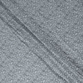 Silver Grey Pure Tussar Silk Fabric 110cm