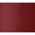 Scarlet Red Checkered Silk Satin Fabric 110cm
