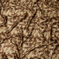 Cream Beige Animal Print Silk Satin Fabric 110cm