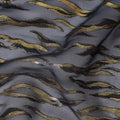 Charcoal Grey Silk Chiffon Fabric 110cm | Regal Fabrics