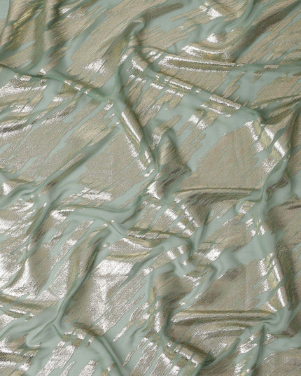 Sage Green Silk Chiffon Fabric 110cm | Regal Fabrics