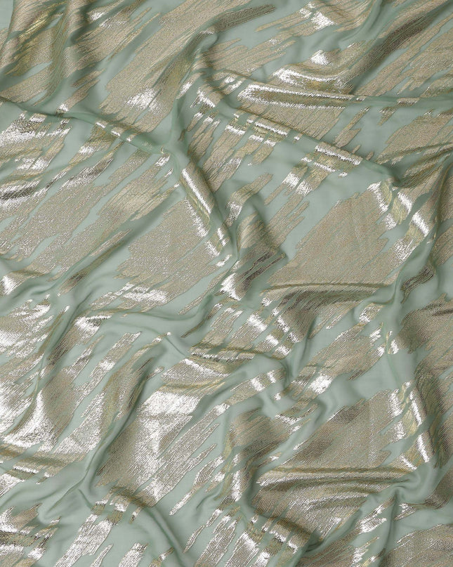 Sage Green Silk Chiffon Fabric 110cm | Regal Fabrics