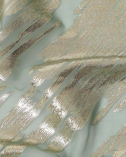 Sage Green Silk Chiffon Fabric 110cm | Regal Fabrics