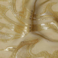 Champagne Gold Silk Chiffon Fabric 110cm | Regal Fabrics
