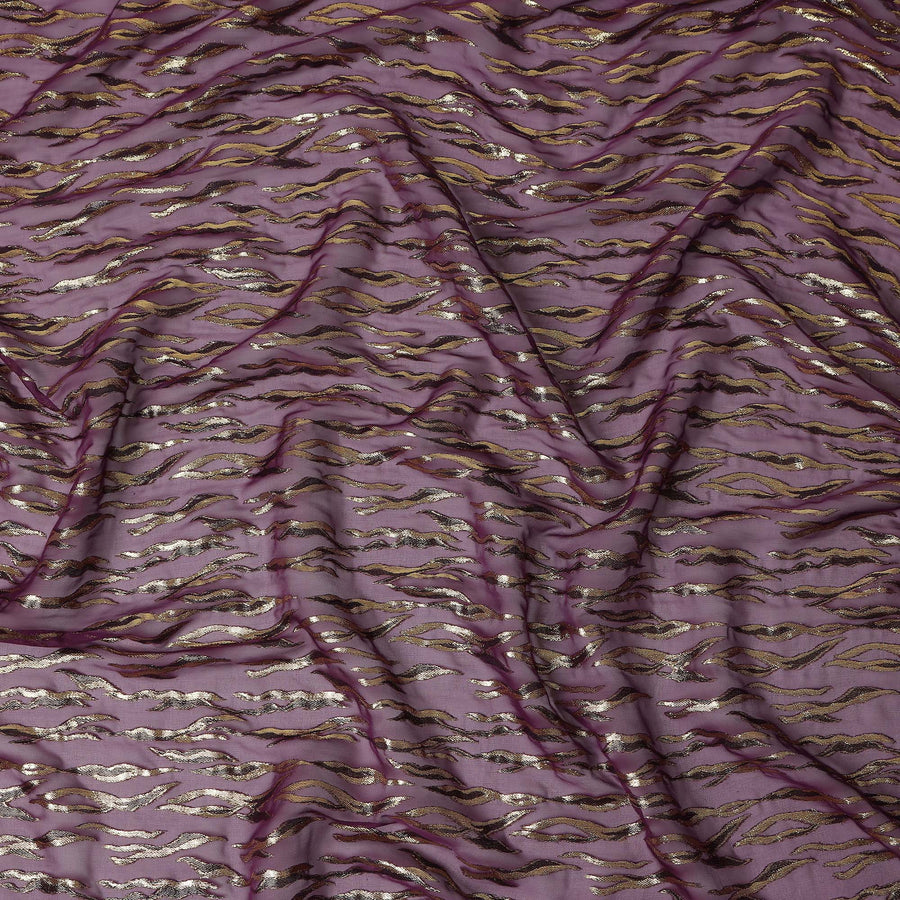 Dusty Plum Silk Chiffon Fabric 110cm | Regal Fabrics