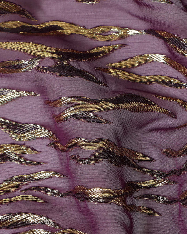 Dusty Plum Silk Chiffon Fabric 110cm | Regal Fabrics
