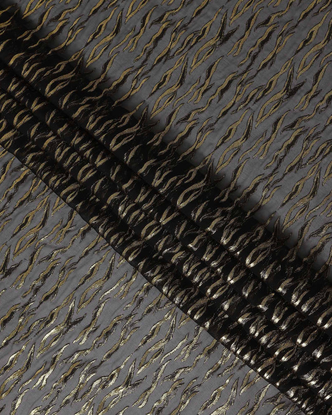 Graphite Grey Silk Chiffon Fabric 110cm | Regal Fabrics
