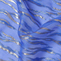 Cornflower Blue Silk Chiffon Fabric 110cm | Regal Fabrics