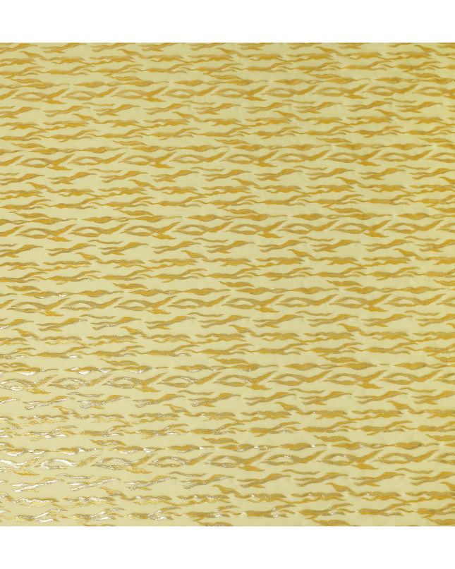 Golden Yellow Silk Chiffon Fabric 110cm | Regal Fabrics