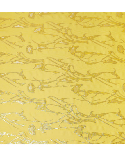Sunshine Yellow Silk Chiffon Fabric 110cm | Regal Fabrics