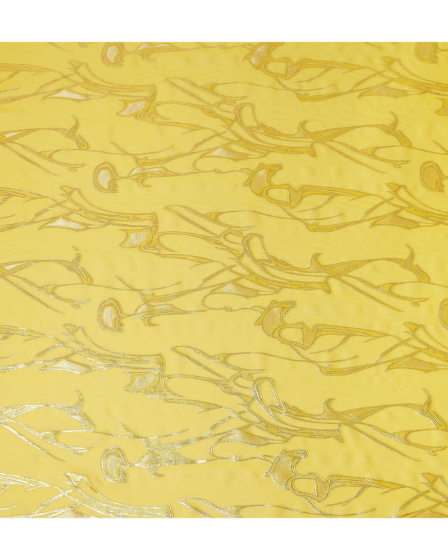 Sunshine Yellow Silk Chiffon Fabric 110cm | Regal Fabrics