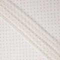 Pearl White Silk Chiffon Fabric 110cm | Regal Fabrics