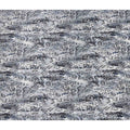 Silver Grey Animal Print Silk Satin Fabric 140cm
